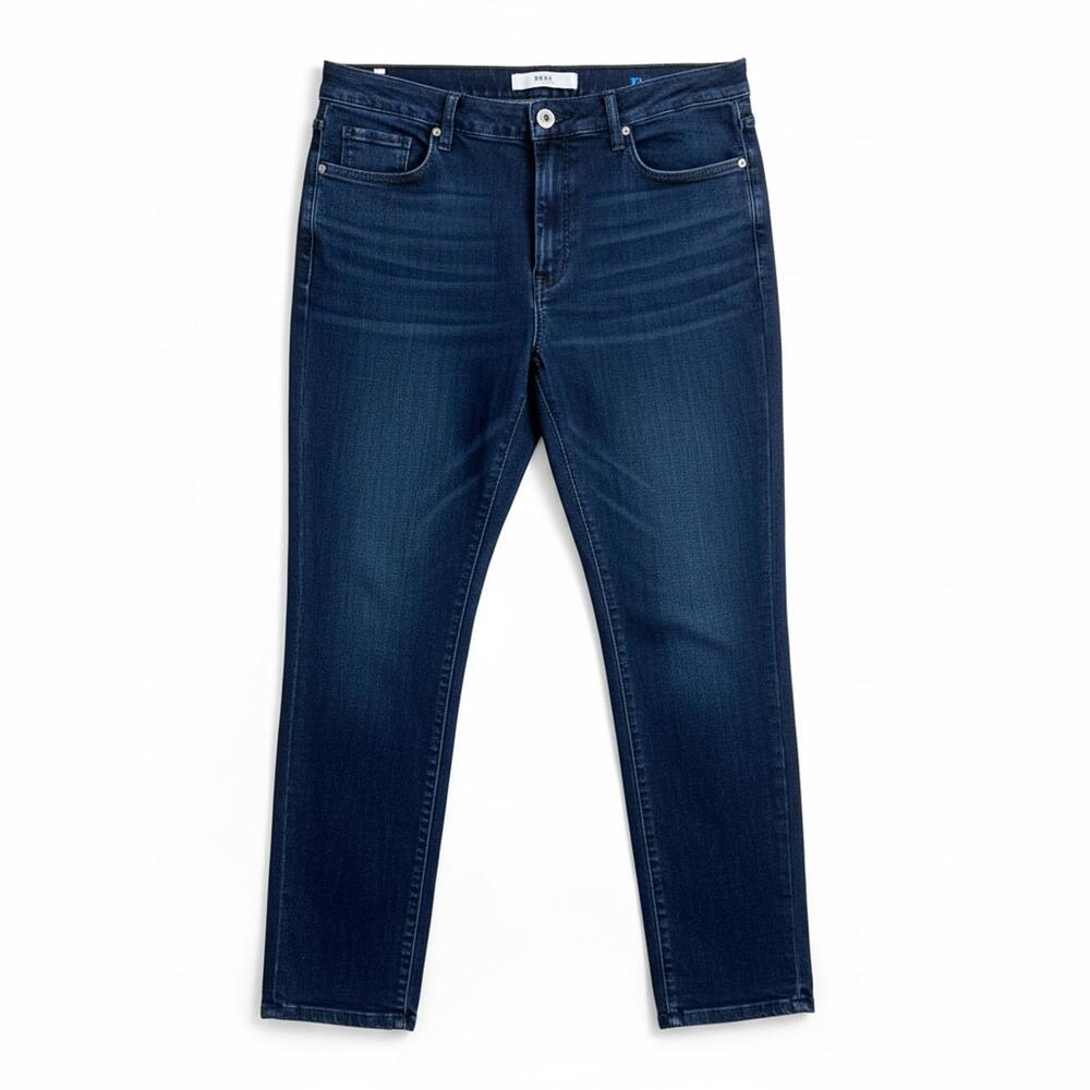 Brax Blue Planet Navy 5-Pocket Straight Leg Pants Womens